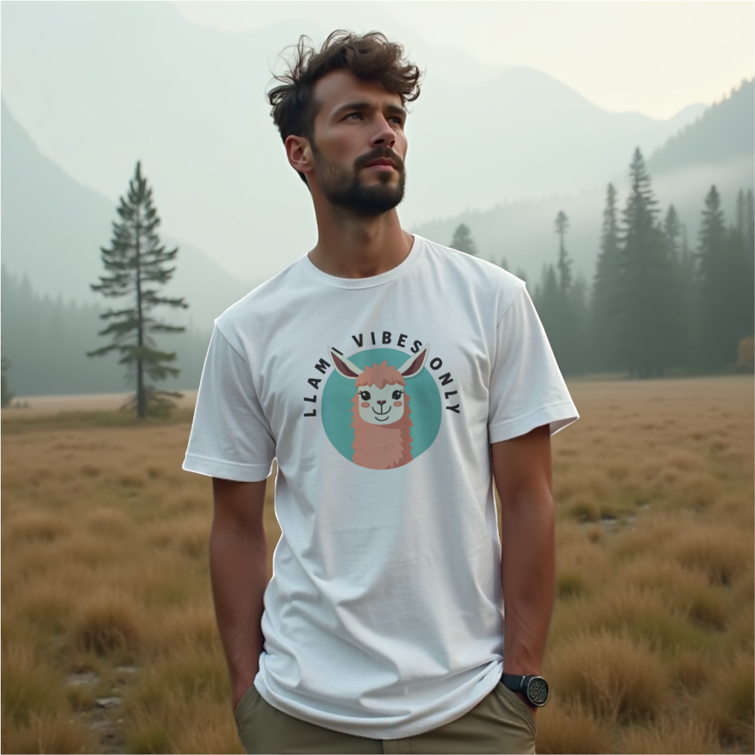 Llama Vibes Only Tee