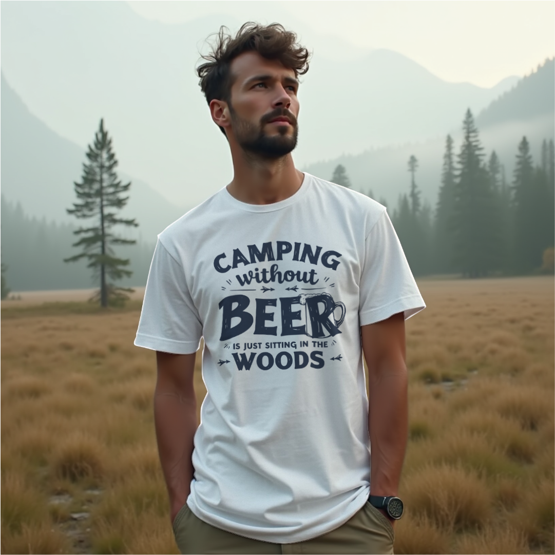 Sitting In The Woods Tee