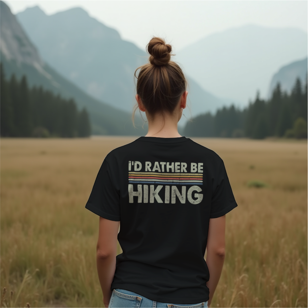 Rather Be Hiking Tee
