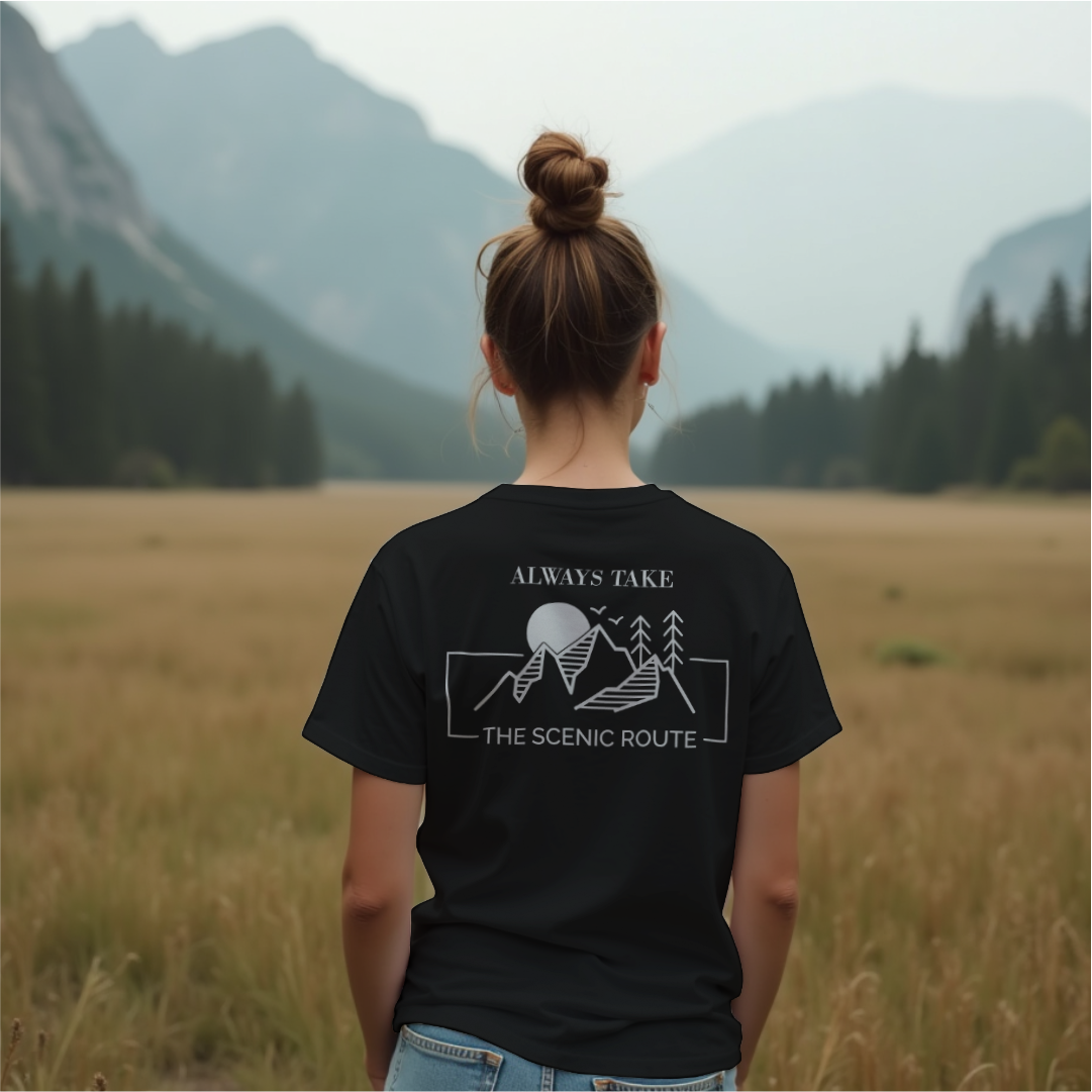 Always Take The Scenic Route Tee