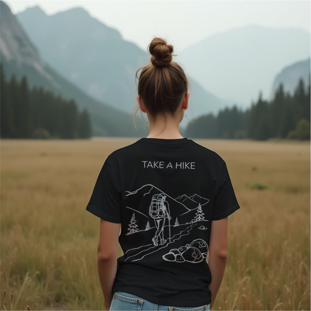 Take a Hike Uphill Tee