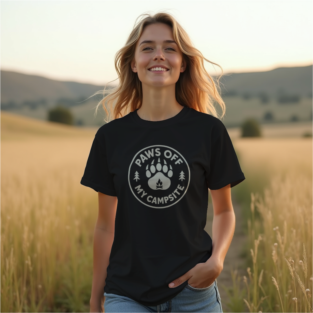 Paws Off My Campsite Tee