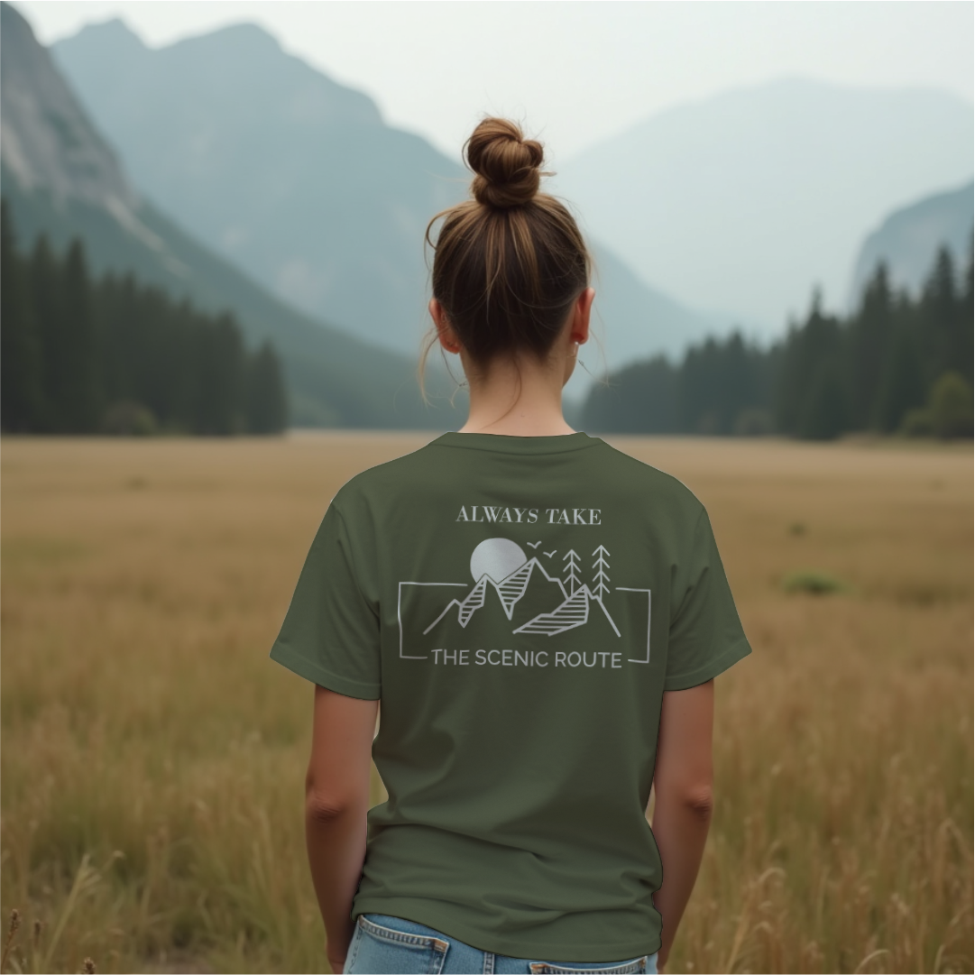 Always Take The Scenic Route Tee
