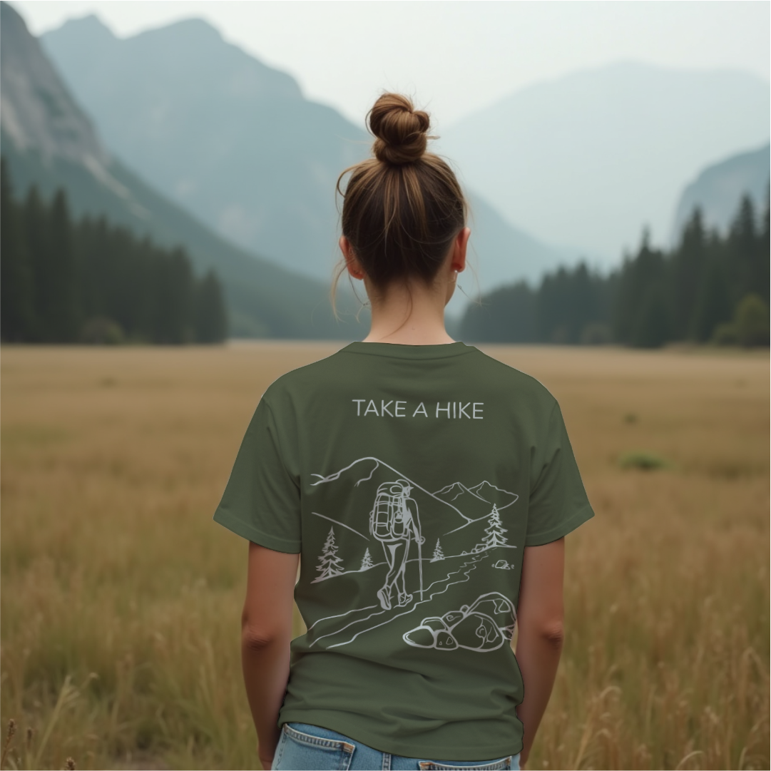Take a Hike Uphill Tee
