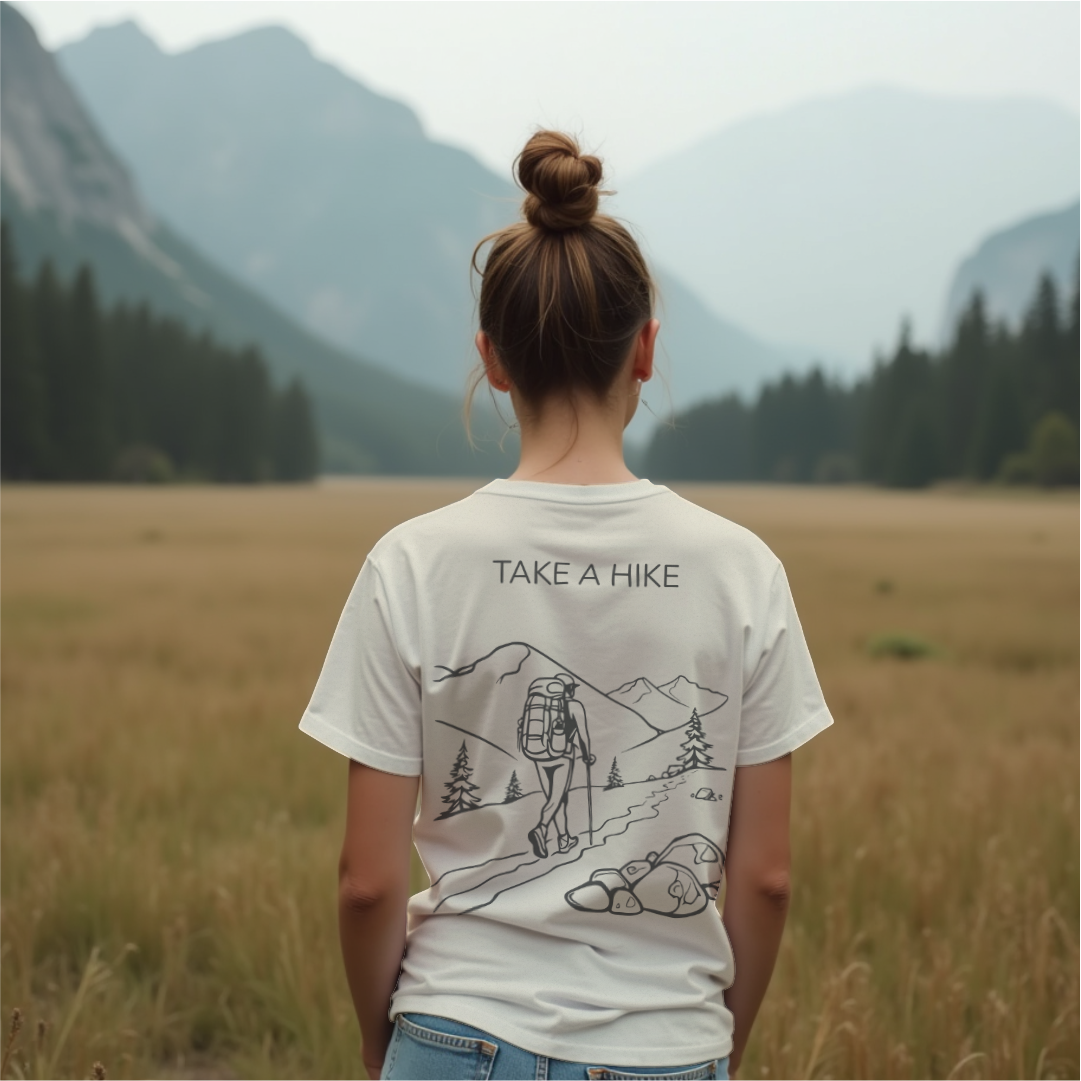 Take a Hike Uphill Tee