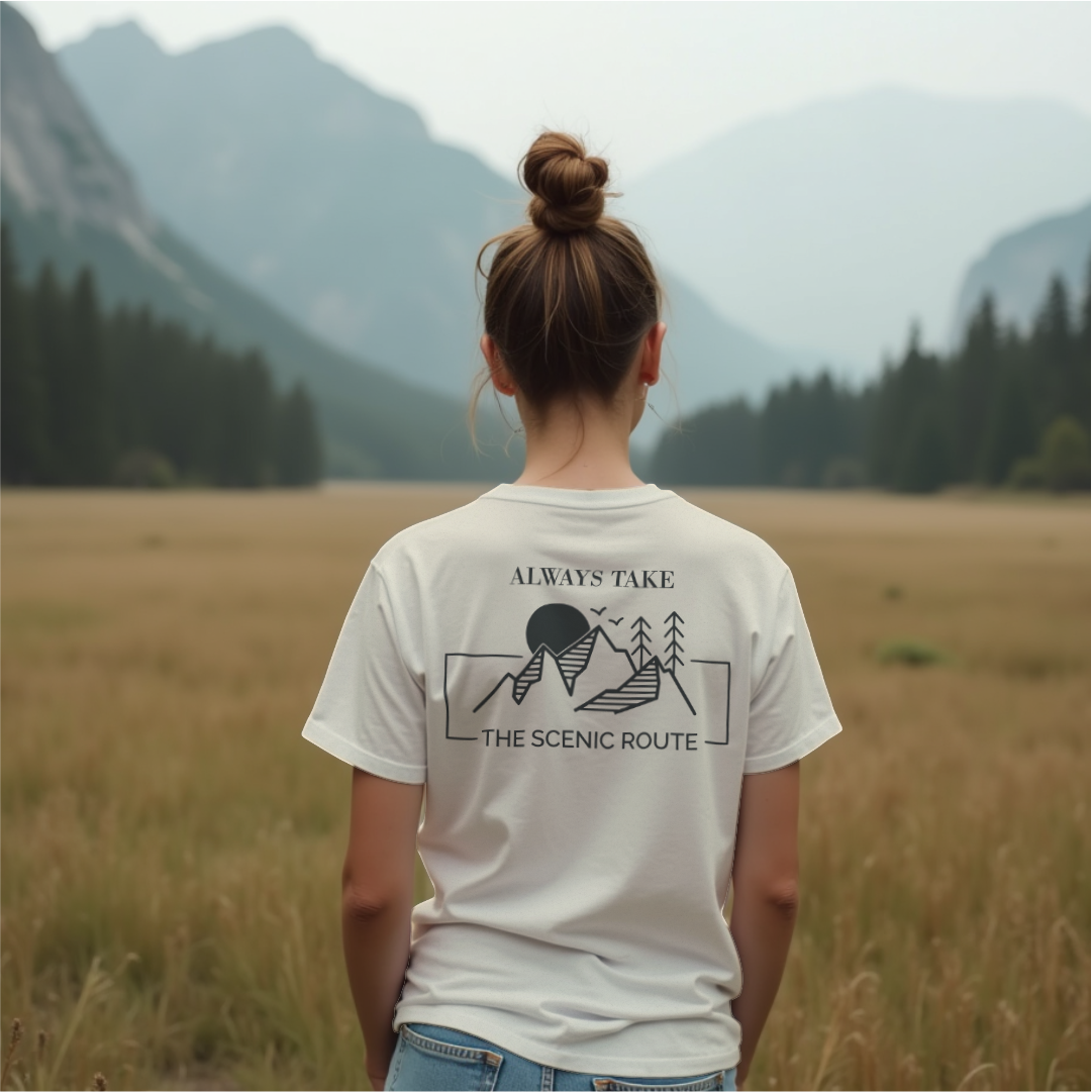 Always Take The Scenic Route Tee