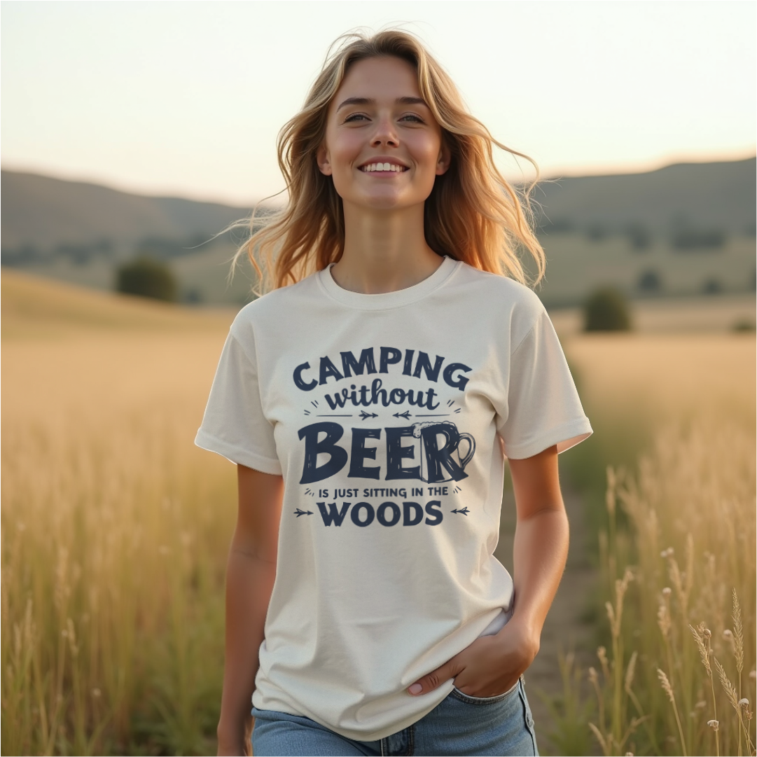 Sitting In The Woods Tee