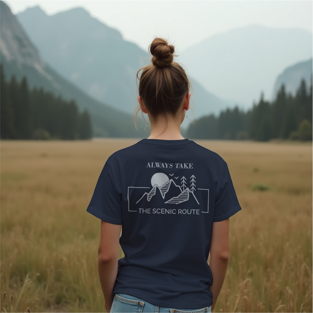 Always Take The Scenic Route Tee