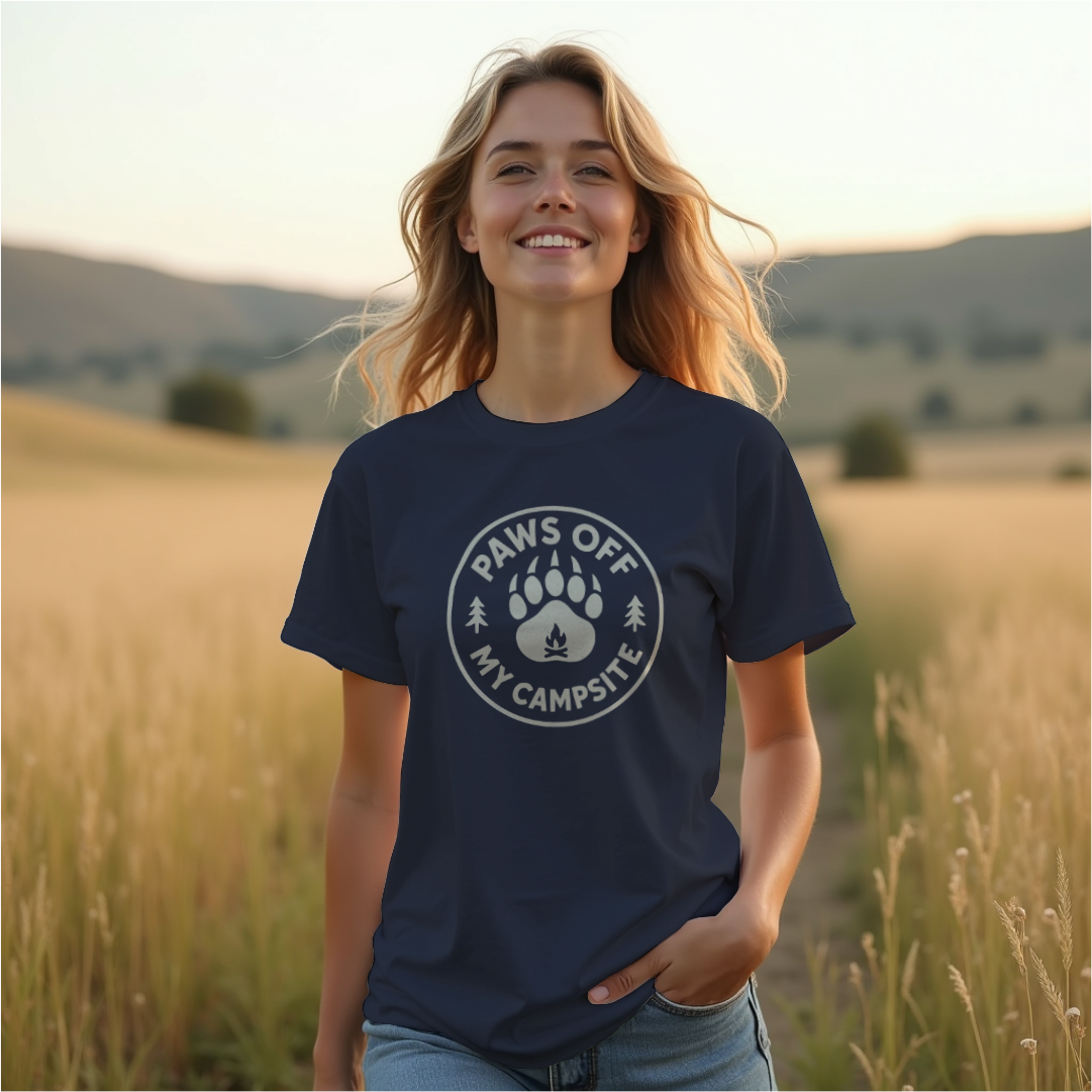Paws Off My Campsite Tee
