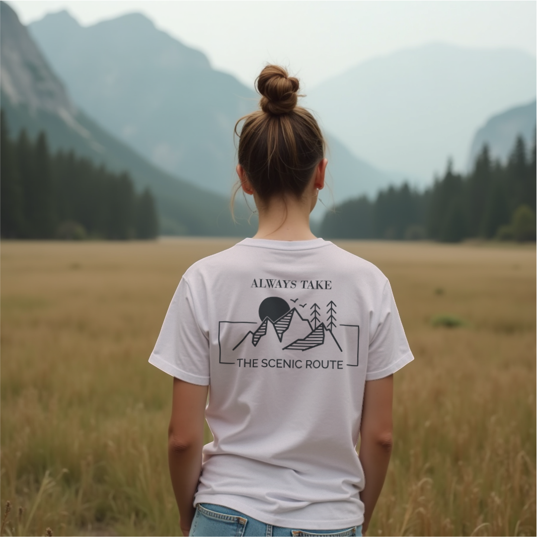 Always Take The Scenic Route Tee
