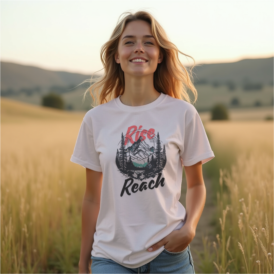 Rise and Reach Tee