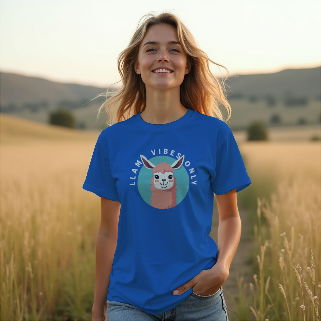 Llama Vibes Only Tee