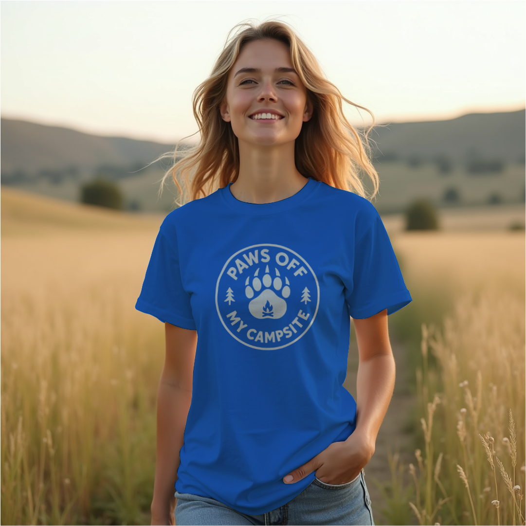 Paws Off My Campsite Tee