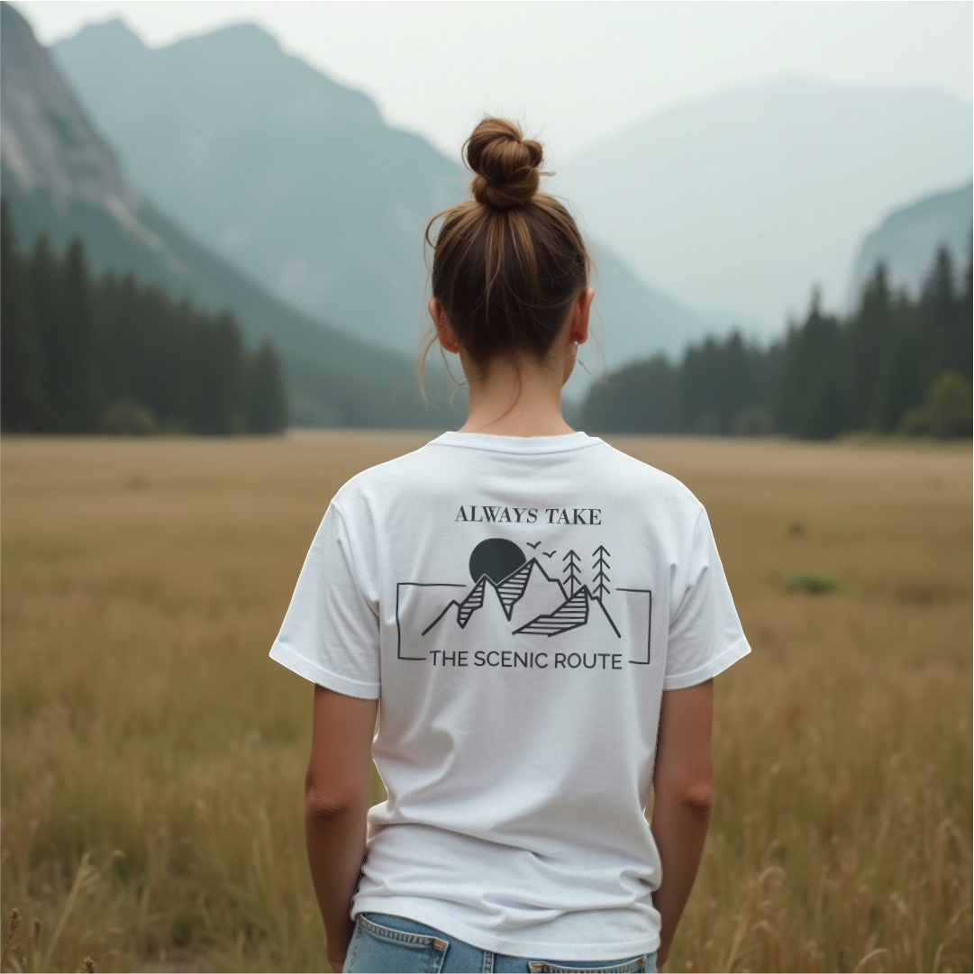 Always Take The Scenic Route Tee