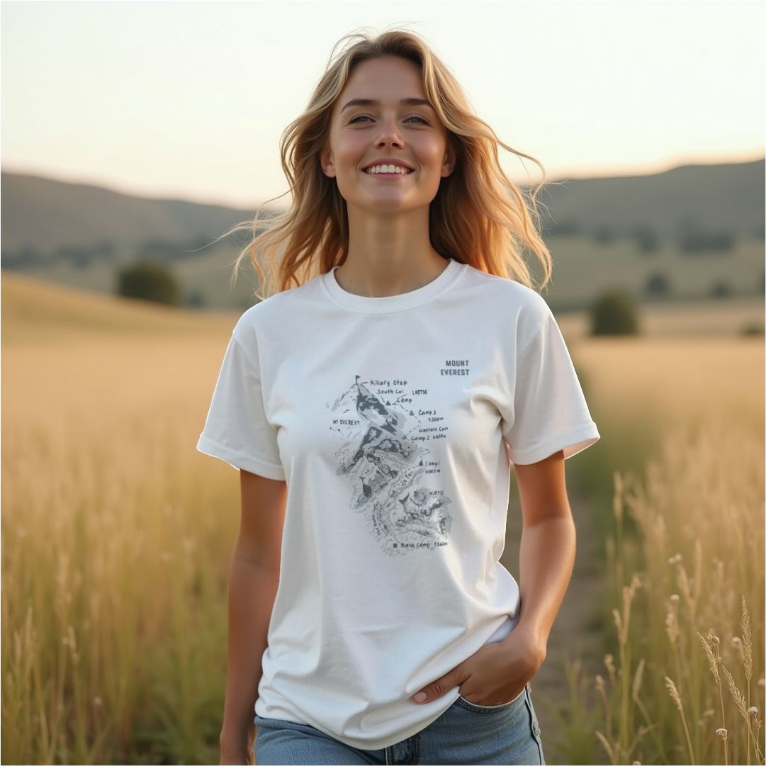 Everest Route Tee