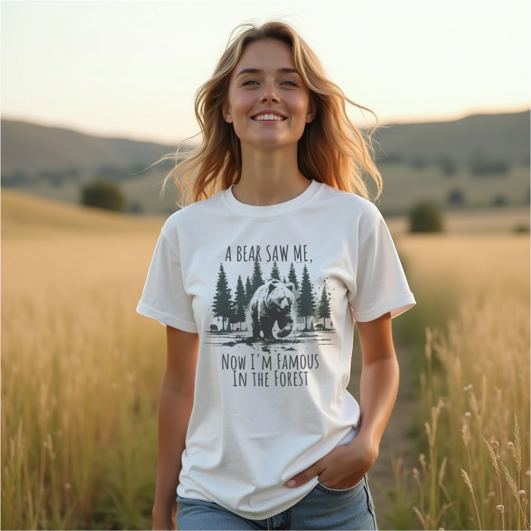 Bear Saw Me Tee