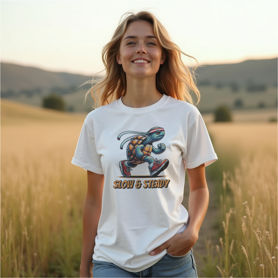 Slow and Steady Tee
