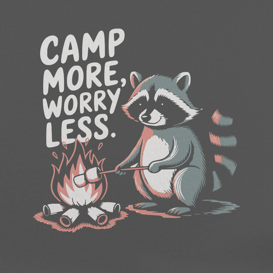 Camp More Worry Less Tee
