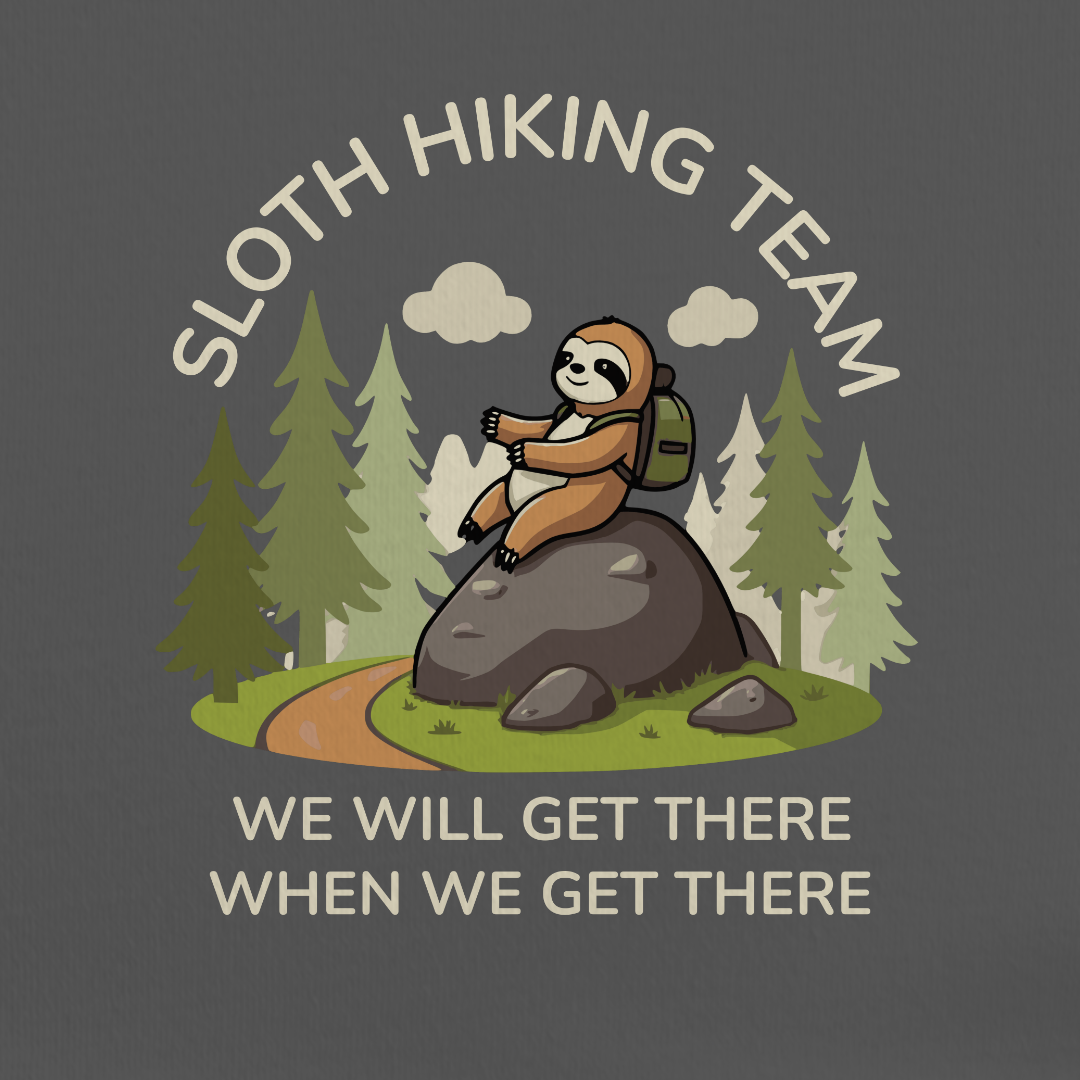 Sloth Hiking Team Tee