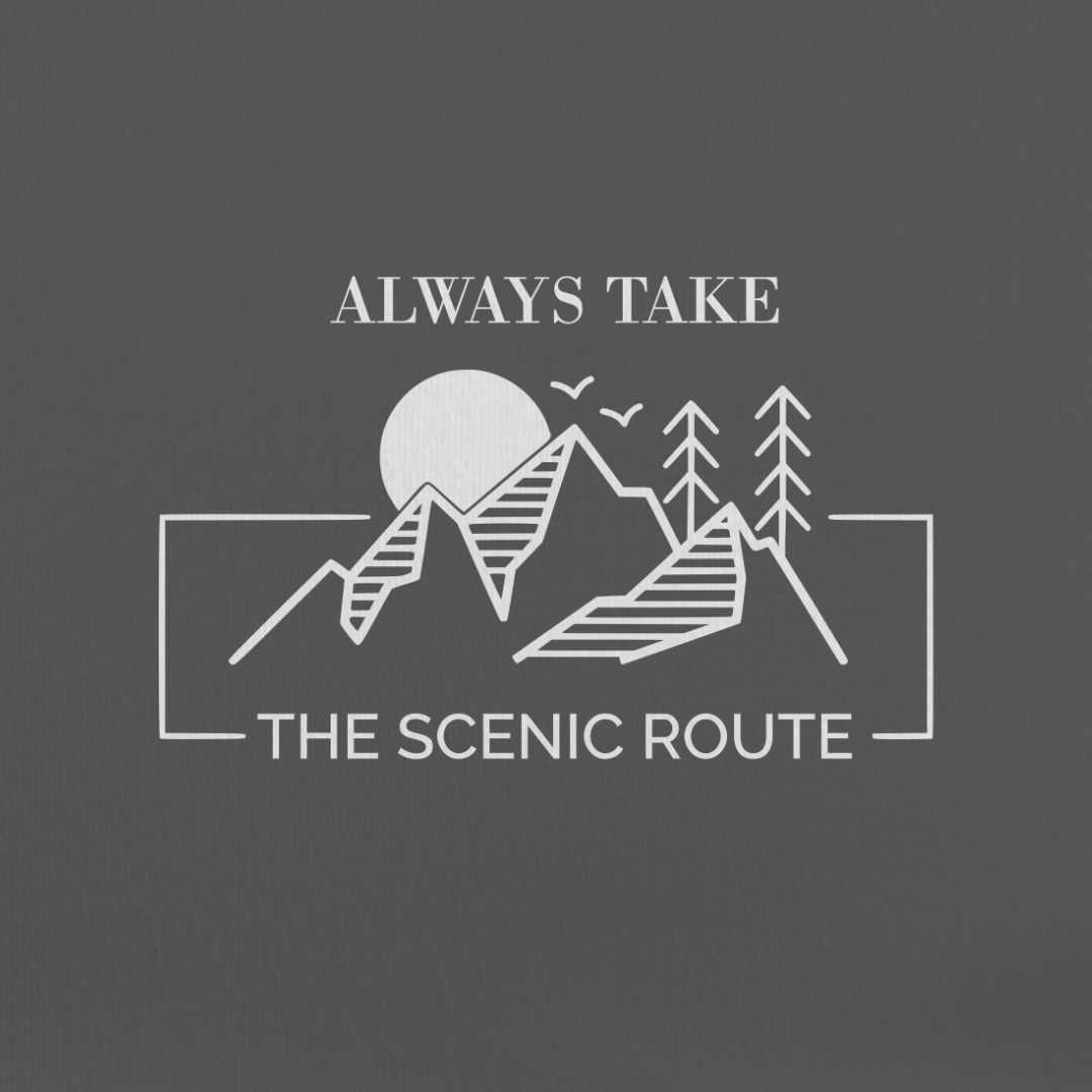 Always Take The Scenic Route Tee