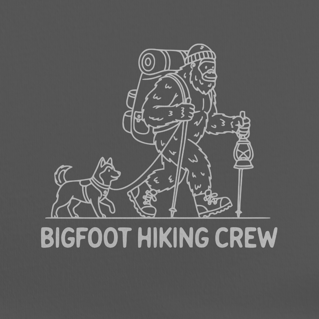 Bigfoot Hiking Crew Tee