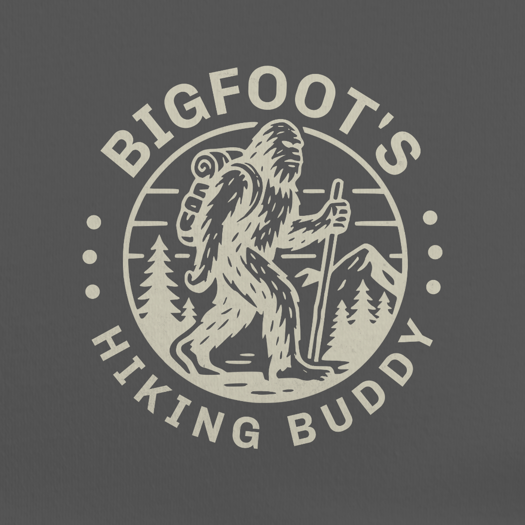 Bigfoots Hiking Buddy Tee