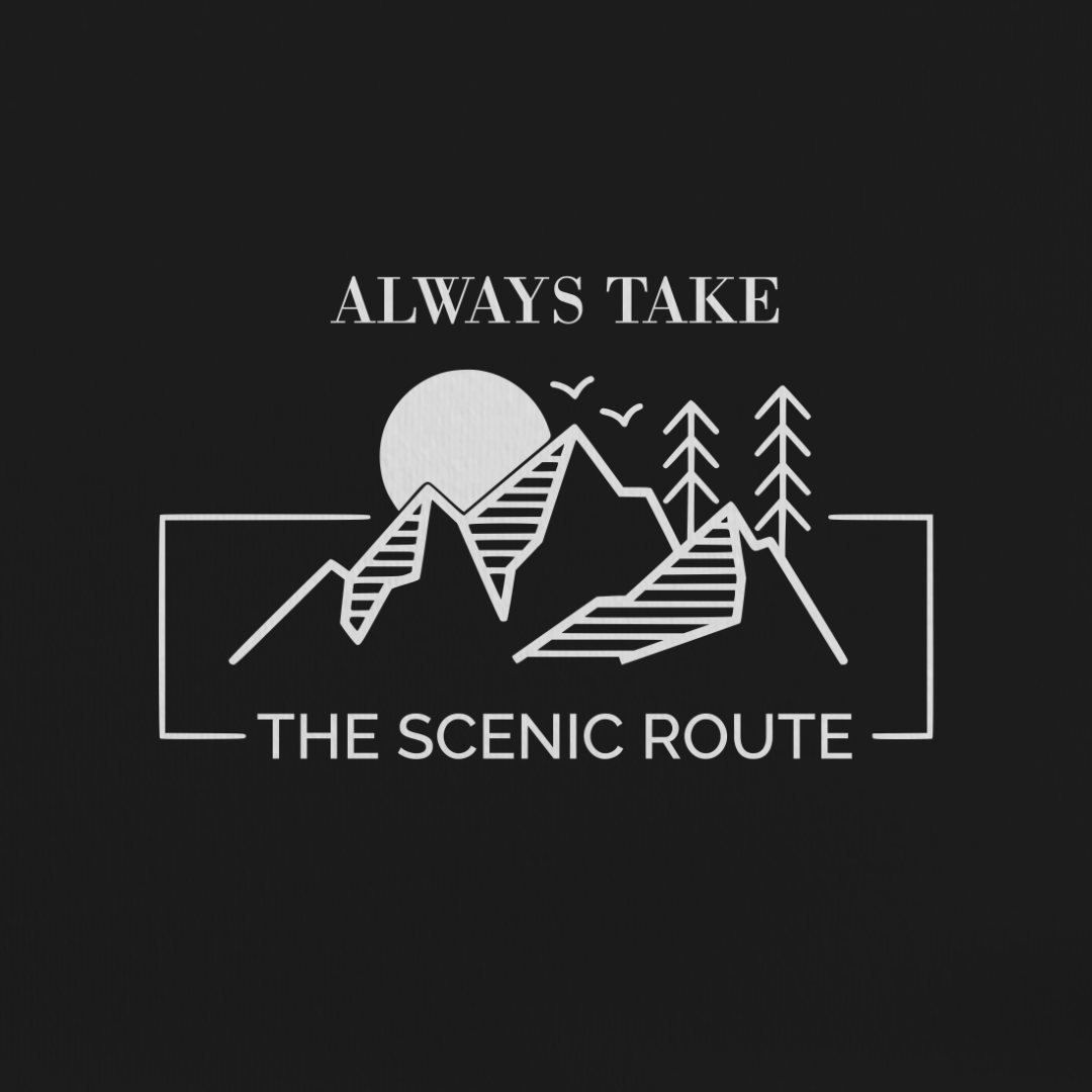 Always Take The Scenic Route Tee