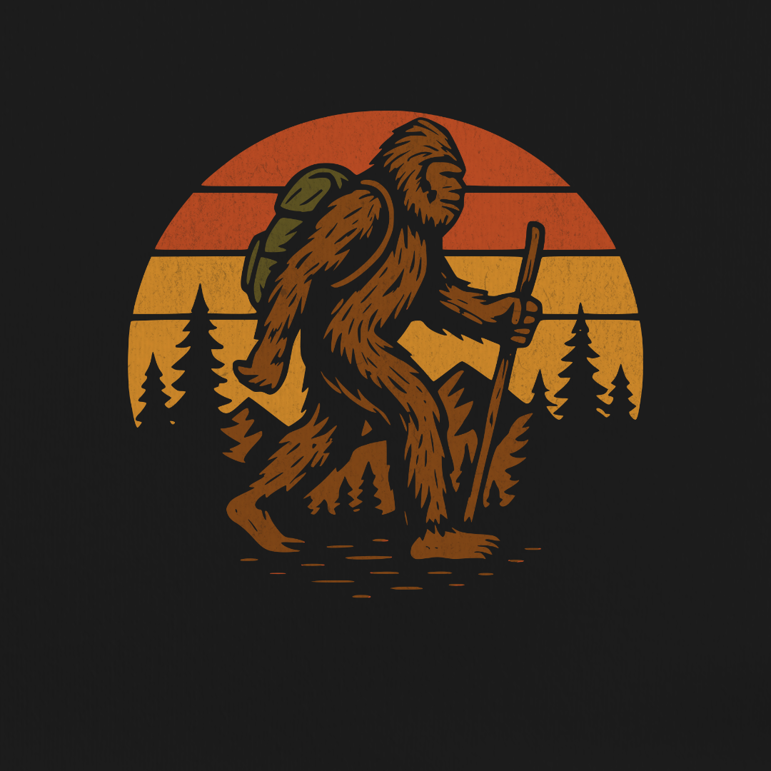 Hiking Bigfoot Tee