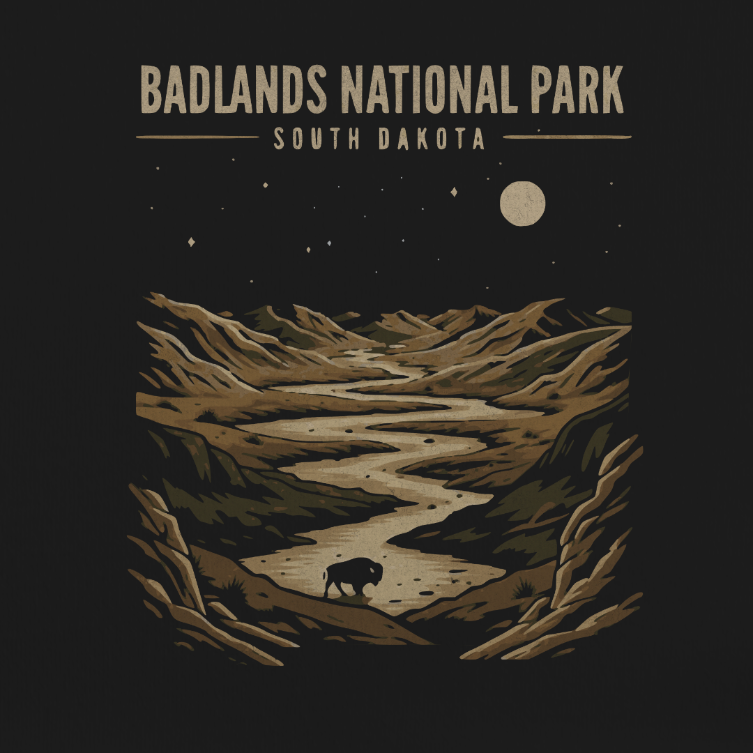 Badlands National Park Tee
