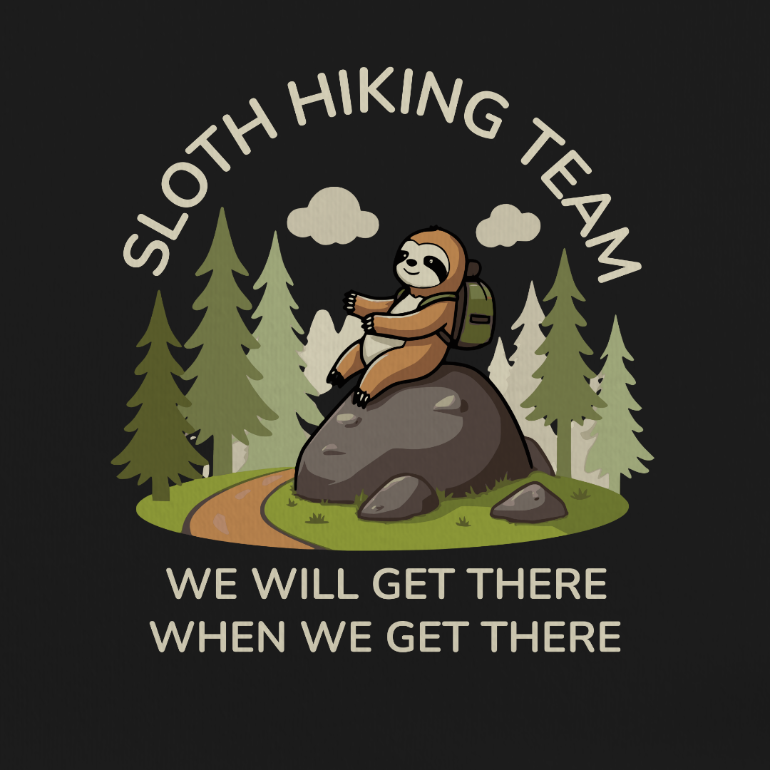 Sloth Hiking Team Tee
