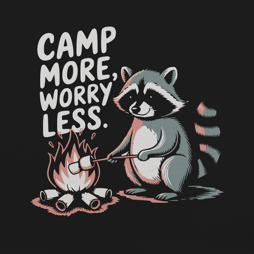 Camp More Worry Less Tee