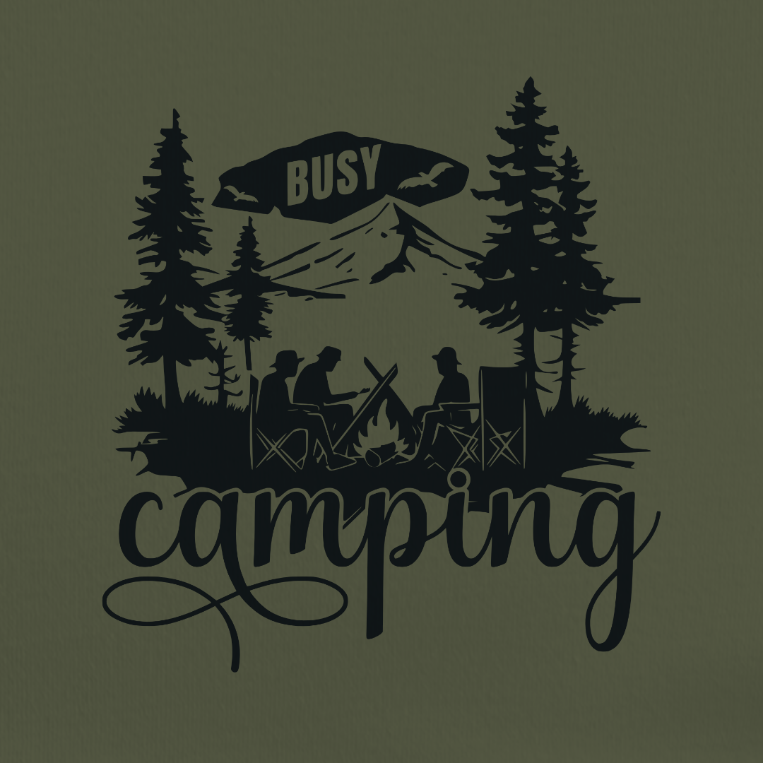 Busy Camping Tee