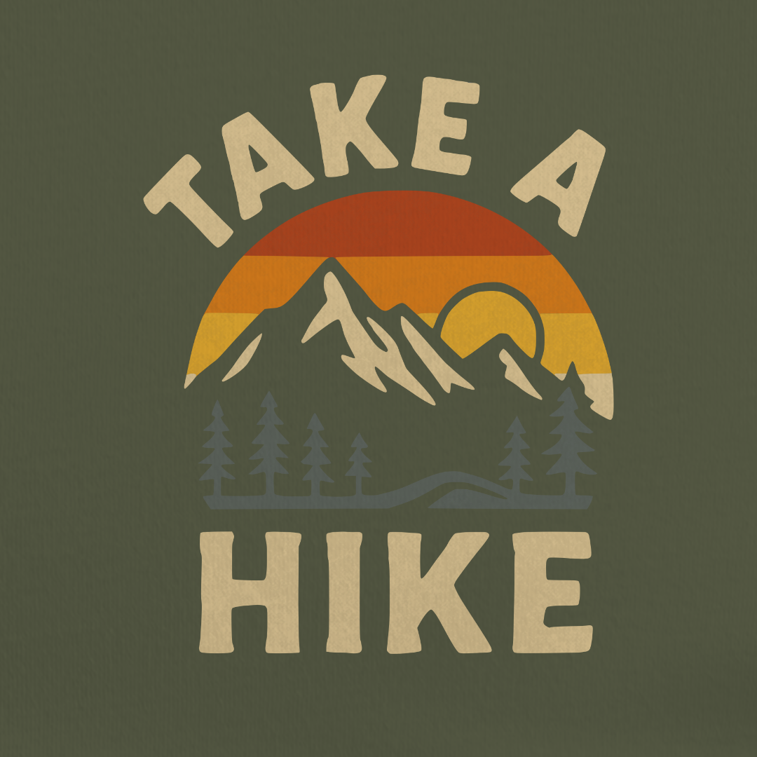 Take A Hike Retro Tee