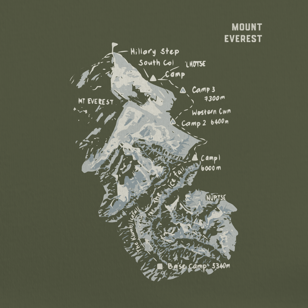 Everest Route Tee