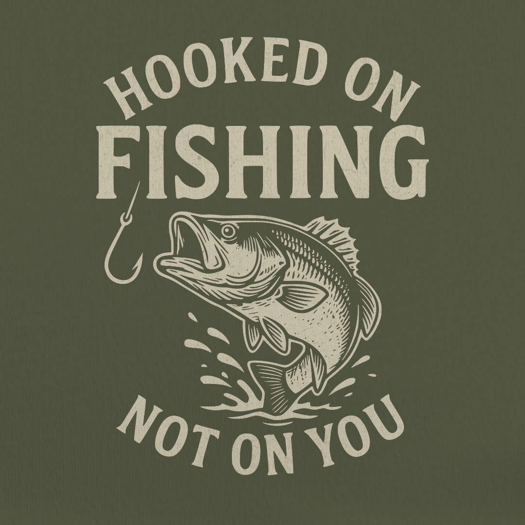 Hooked on Fishing Tee