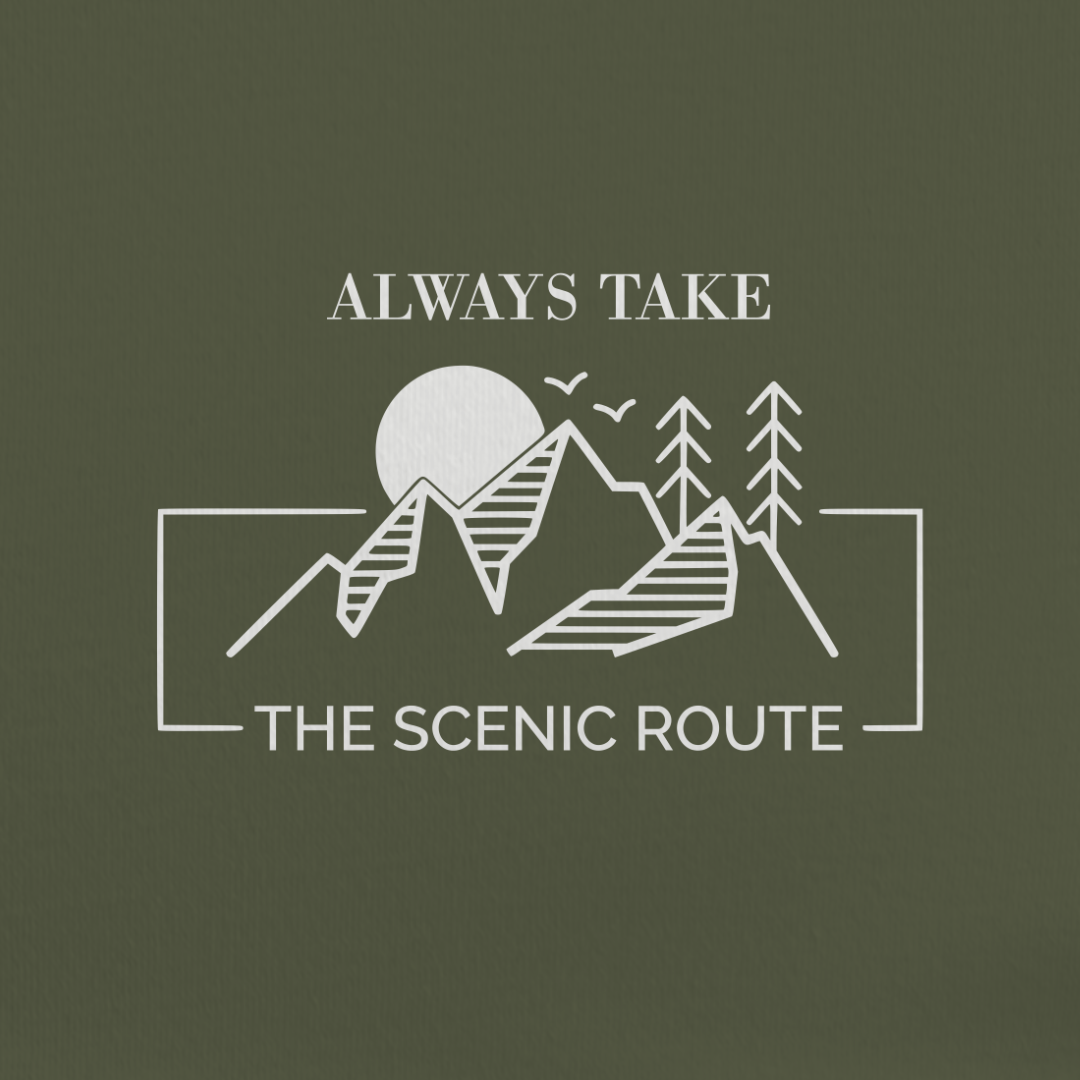 Always Take The Scenic Route Tee