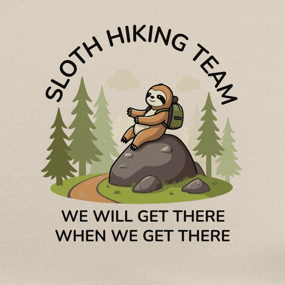 Sloth Hiking Team Tee
