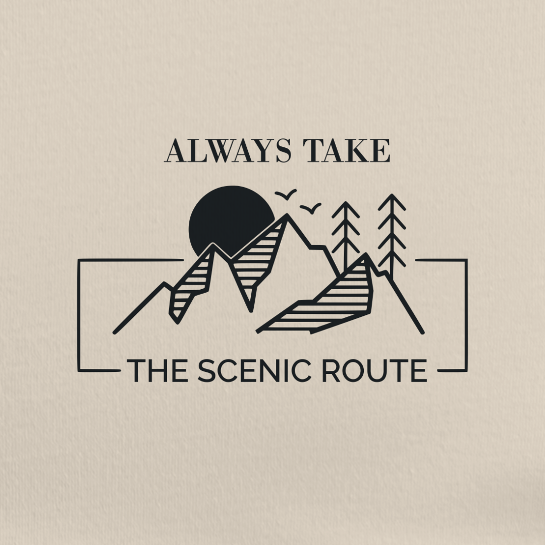 Always Take The Scenic Route Tee