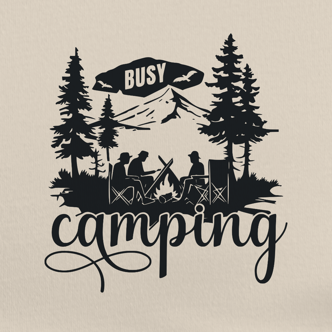 Busy Camping Tee