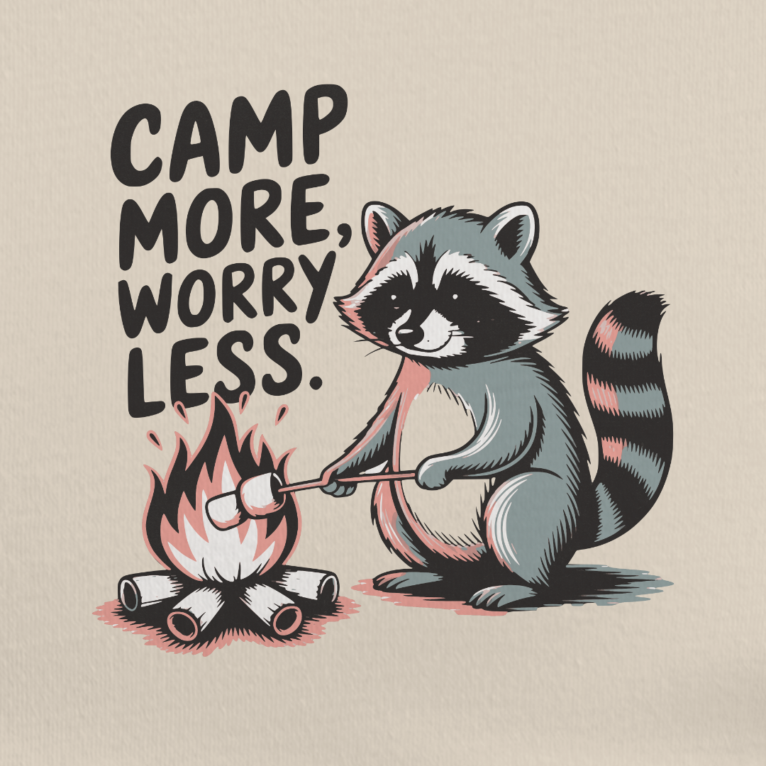 Camp More Worry Less Tee