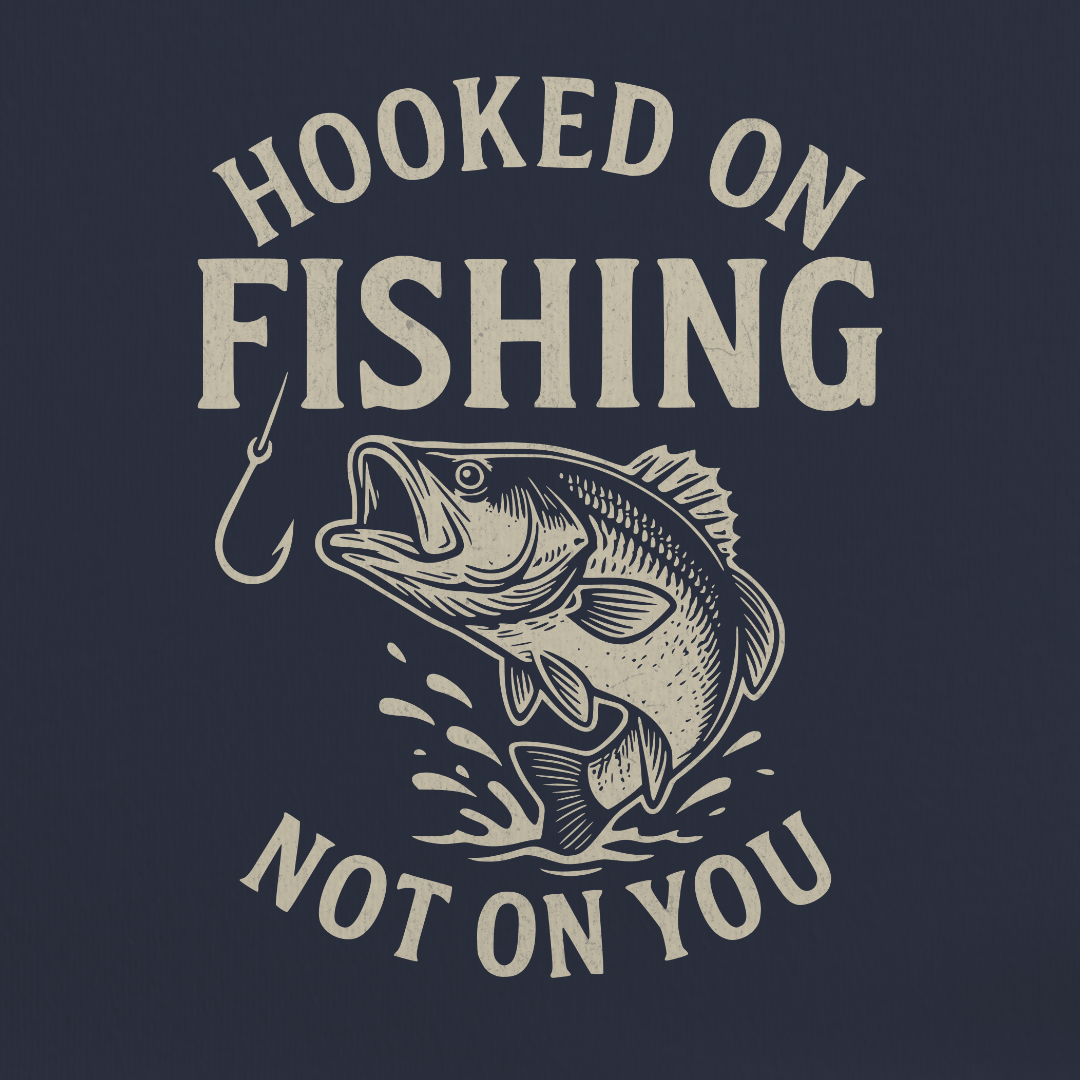 Hooked on Fishing Tee