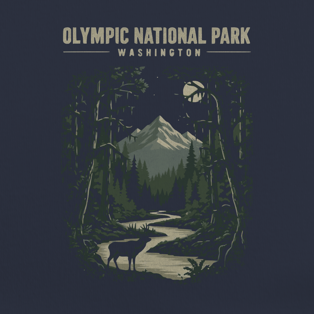 Olympic National Park Tee