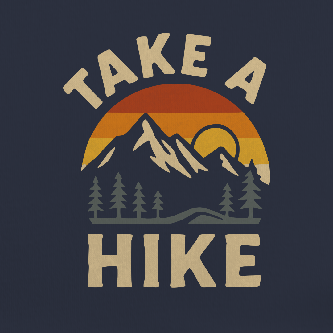 Take A Hike Retro Tee