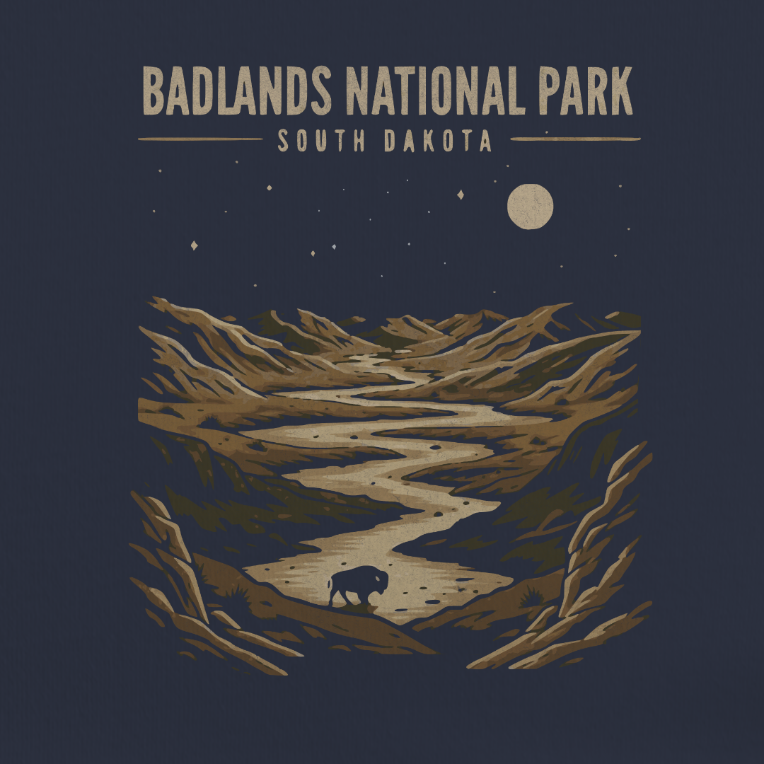 Badlands National Park Tee