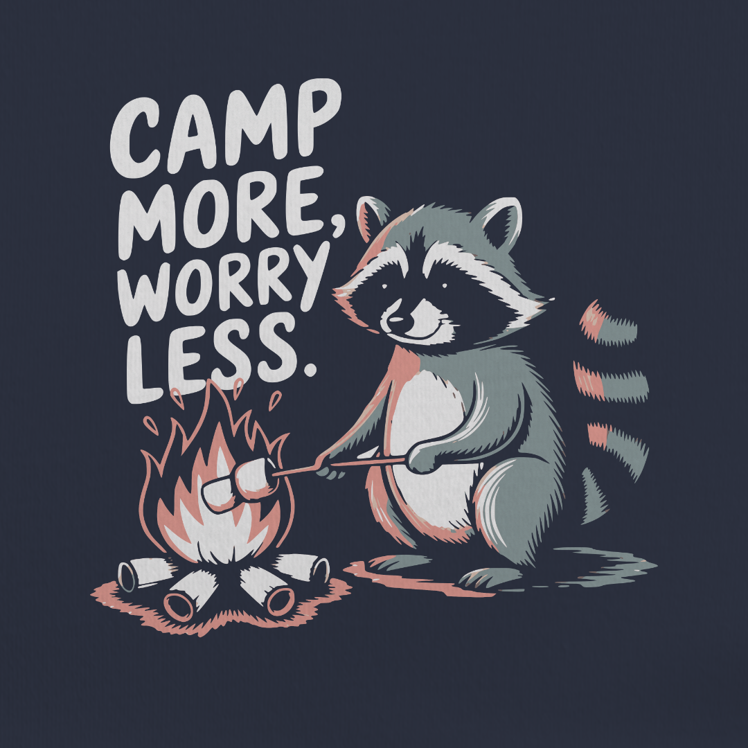 Camp More Worry Less Tee