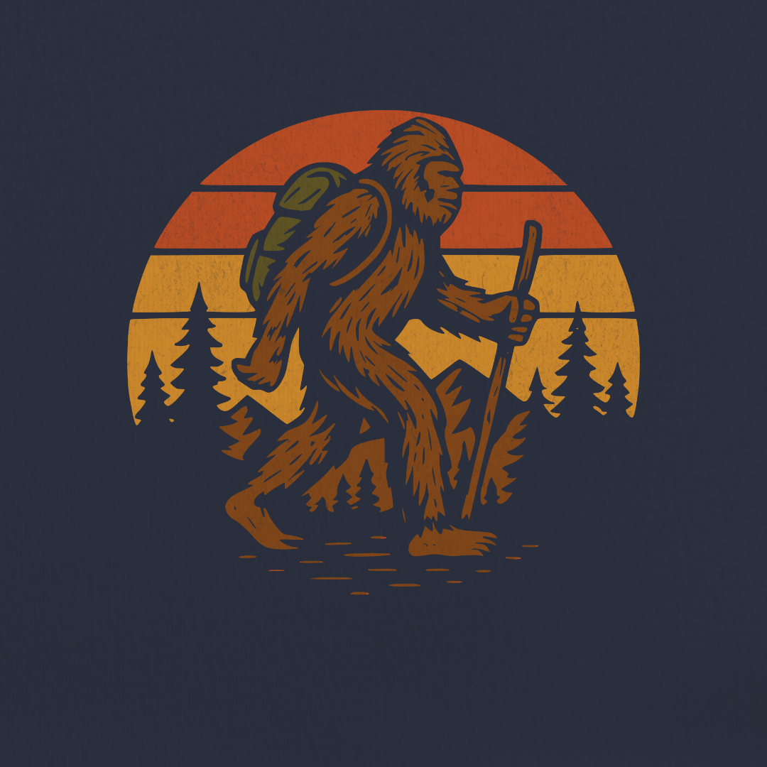 Hiking Bigfoot Tee