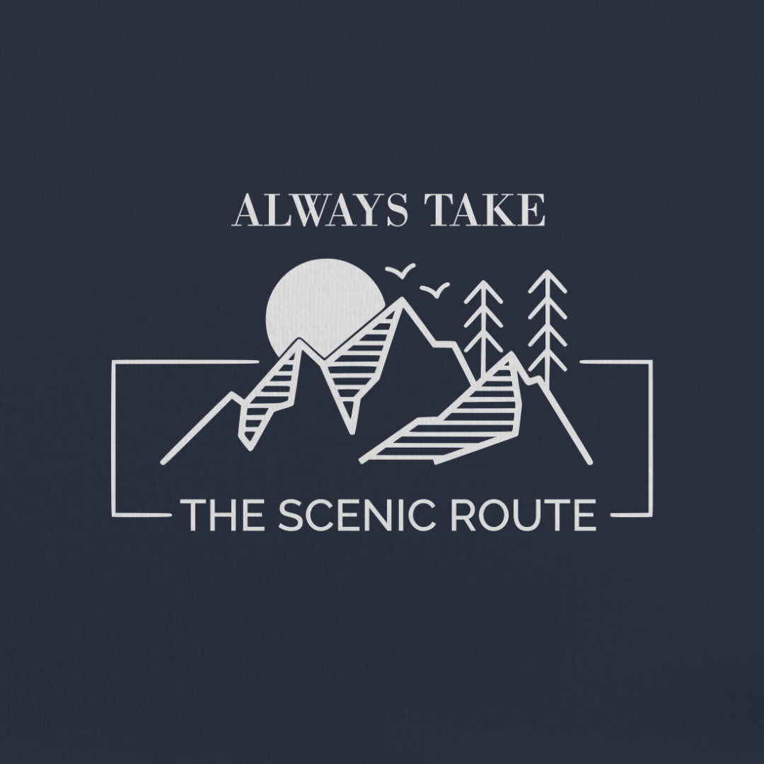 Always Take The Scenic Route Tee