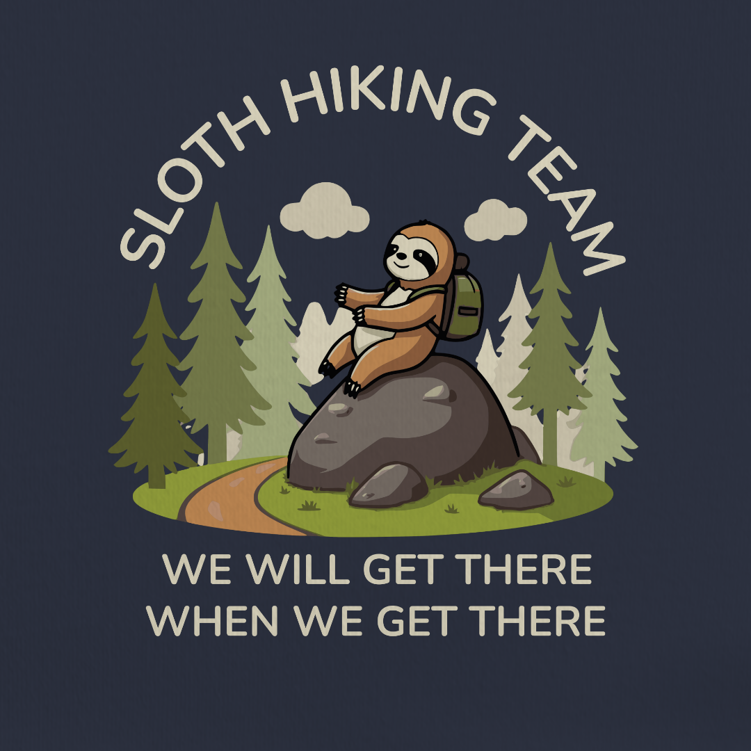 Sloth Hiking Team Tee
