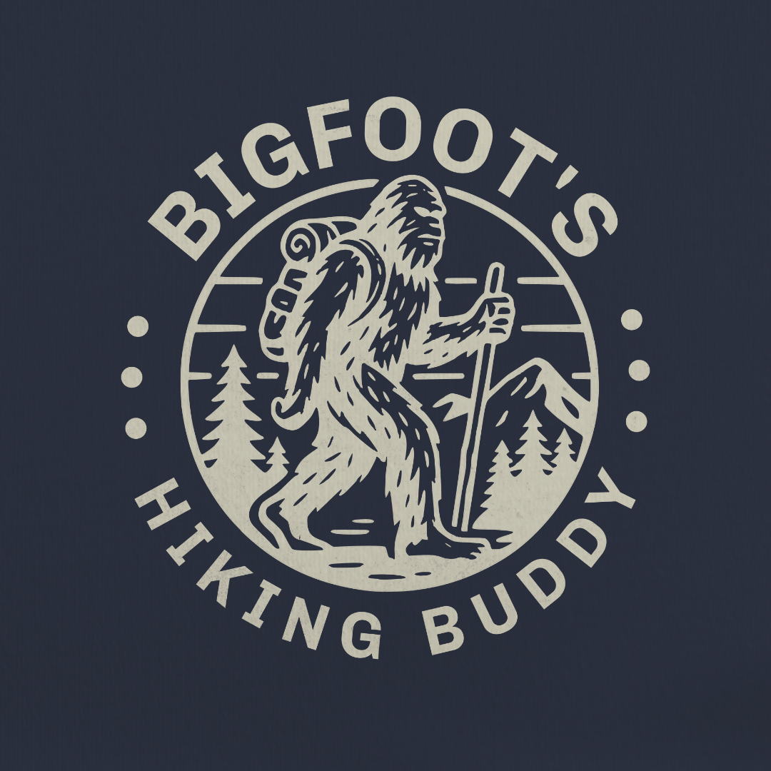 Bigfoots Hiking Buddy Tee