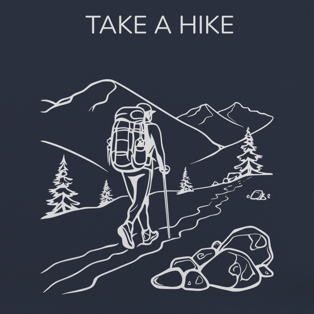 Take a Hike Uphill Tee